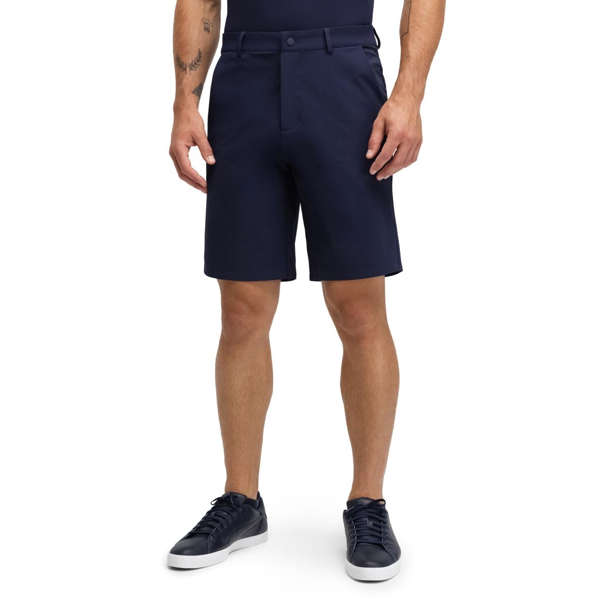 SIROKO - Pantaloncini da golf Belfry Navy