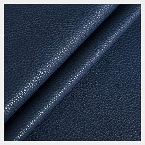 Tissu simili cuir d'ameublement bleu tibétain pour rénover vos chaises de salon