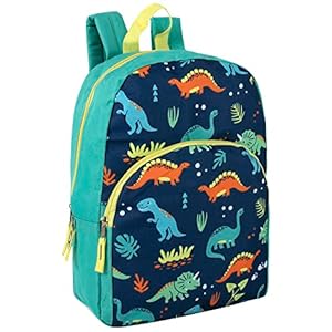 Trail maker 15 Inch Kids Backpacks for Preschool, Kindergarten, Elementary School Boys and Girls with Padded Straps