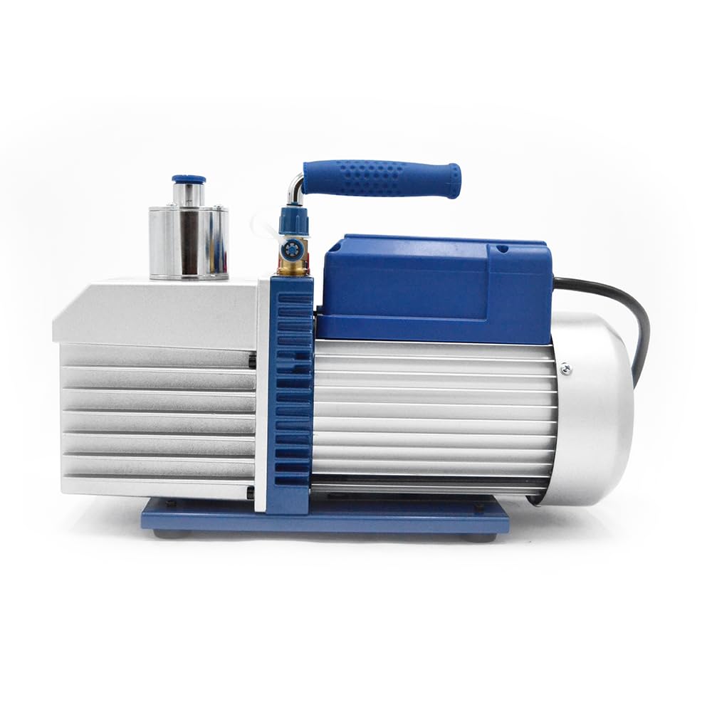 3S SuperSamaStore Pompa del Vuoto Bistadio 200 lt/min per Impianti Gas R32 e R1234YF, VE260, Alta Efficienza, Pompa del Vuoto Professionale per HVAC e Sistemi Refrigerazione