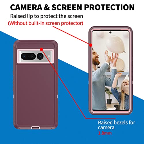 Coque pour Google 8 Pro violette protection robuste antichoc pour smartphone - 4