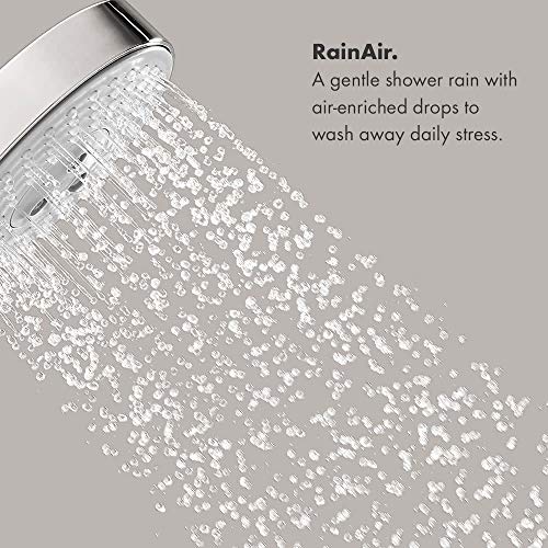 hansgrohe 28471001 Raindance C 150 AIR 1-Jet Shower Head, Chrome thumbnail 5