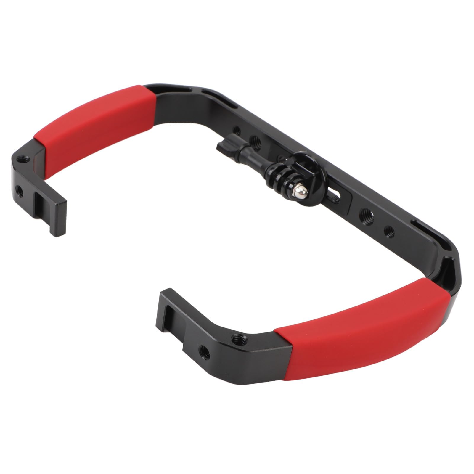 Supporto per Vassoio da Immersione, Impugnatura in Silicone Antiscivolo Leggero per Immersione Subacquea per Action Camera (rosso)