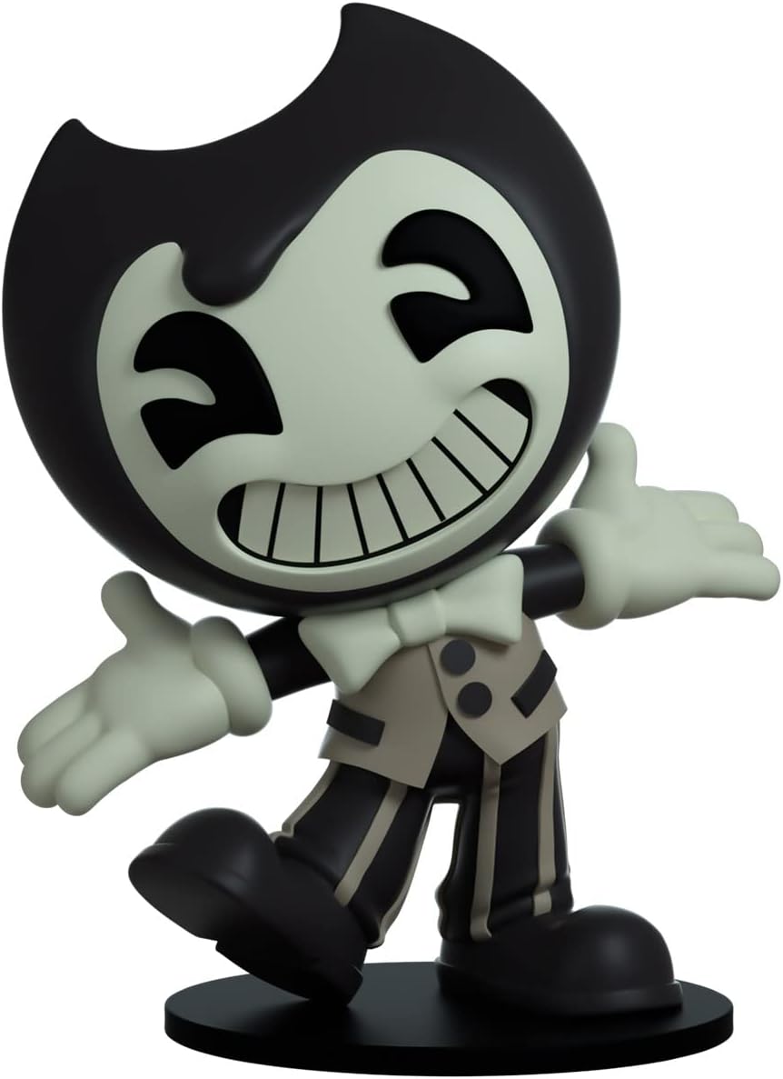 Youtooz Bendy 4.3" Vinyl Figure, Official Licensed Collectible from Bendy and The Dark Revival Videogame Bendy and The Dark Revival Collection