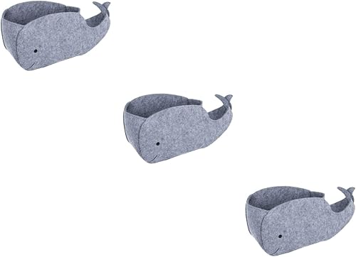 Totority Caja de almacenamiento de juguetes de 3 piezas de juguetes de animales plegable contenedor de almacenamiento para niños juguetes de