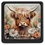 Highland Cow Daisies