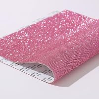 Pegatinas De Diamantes De Cristal Autoadhesivas – Hoja De 20x24cm, Brillantes, DIY Para Ropa, Zapatos, Móvil Y Regalos