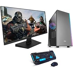 Neo PC NOX Omega Ordenador Gaming (Pack Intermedio con Monitor de 27´´ | AMD Ryzen 3 3200G/16GB/480SSD + 1 TB HDD)
