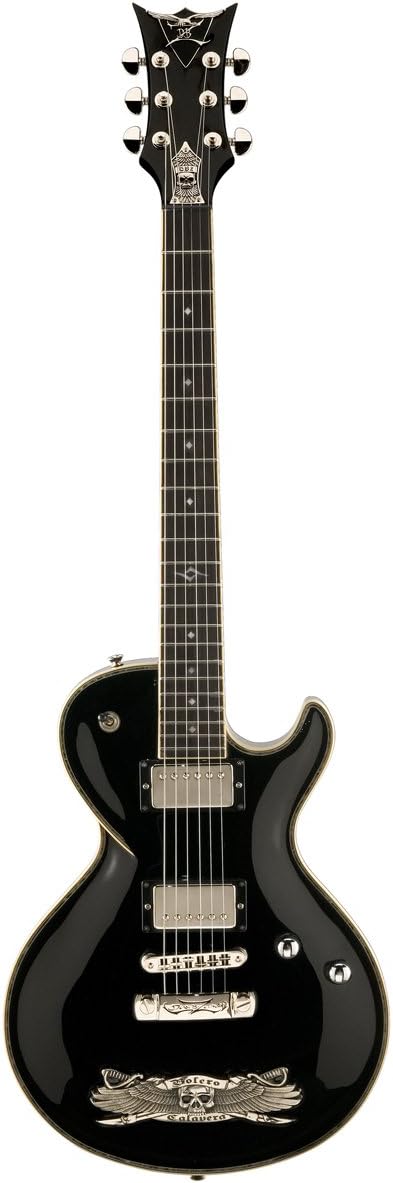 DBZ / Diamond Guitars BOLCAL-BK Bolero Calavera Electric Guitar, Black