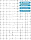 QWORK® Katzennetz drahtverstärkt, inklusive Befestigungsset, 3x4m, schwarz für Balkon, Außentüren und Fenster