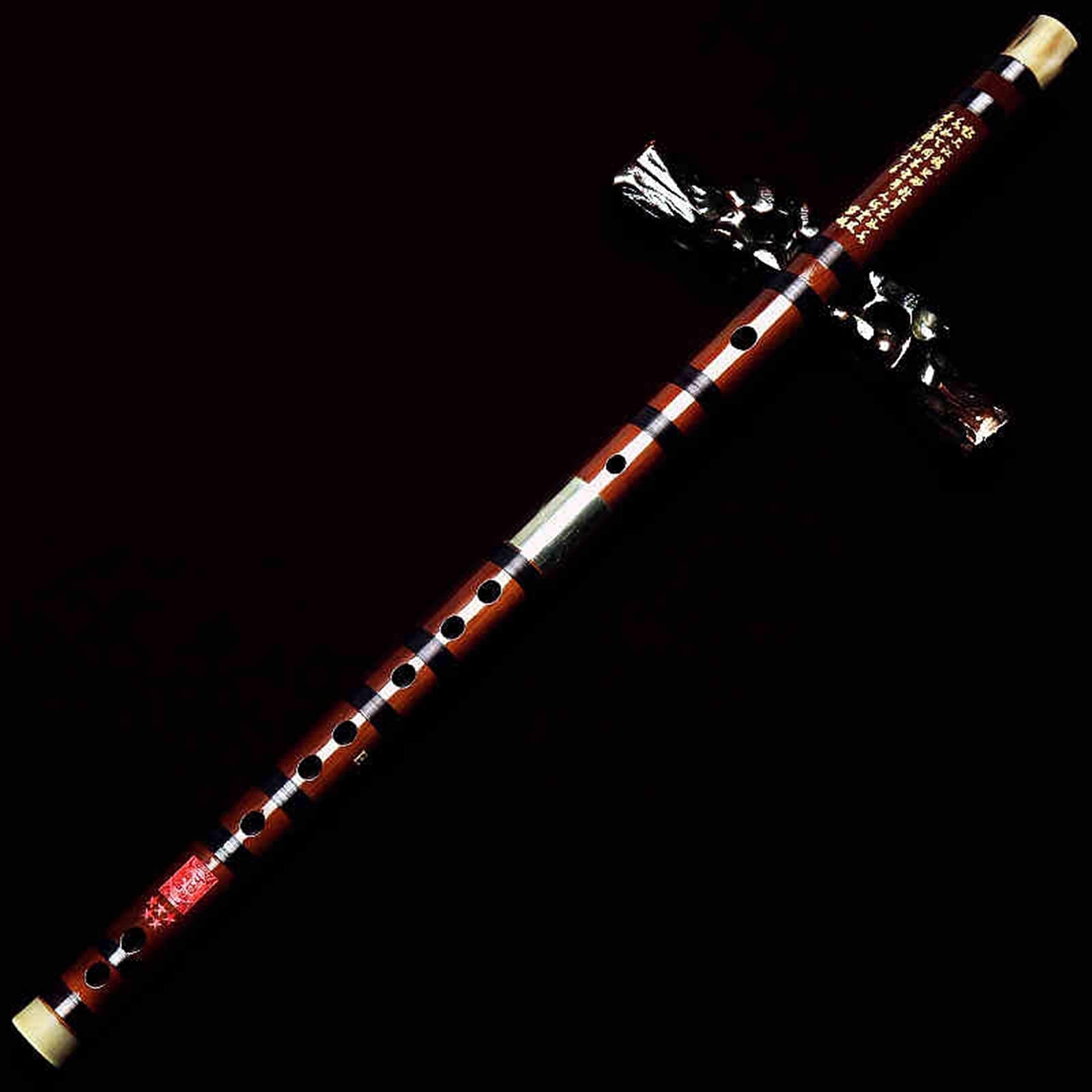 Professional Playing Flute Bamboo Flute Musical Instrument High-end Refined Dizi Adult Beginner Level Examination Flute E