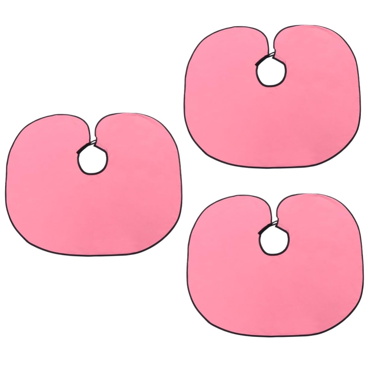 Beaupretty 3 Piezas Delantal De Corte De Pelo Diadema Con Orejas De Cachorro Champú Para Teñir El Cabello Para Mujeres Delantal Capa De Corte De Pelo Modelado Herramientas De Peluqueria