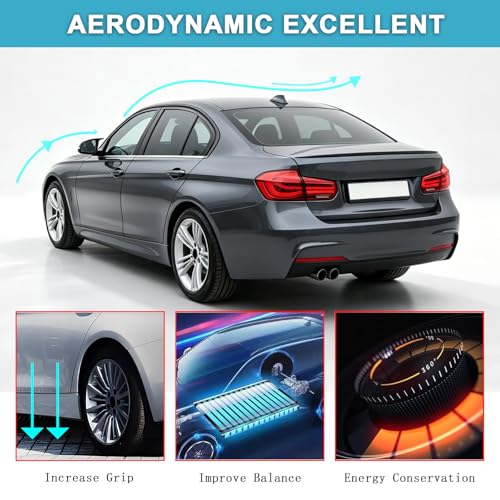 Rear Trunk Spoiler for 2013-2018 BMW 3 Series F30 Sedan / F80 M3 Sedan by KHK - Used condition - Image 6