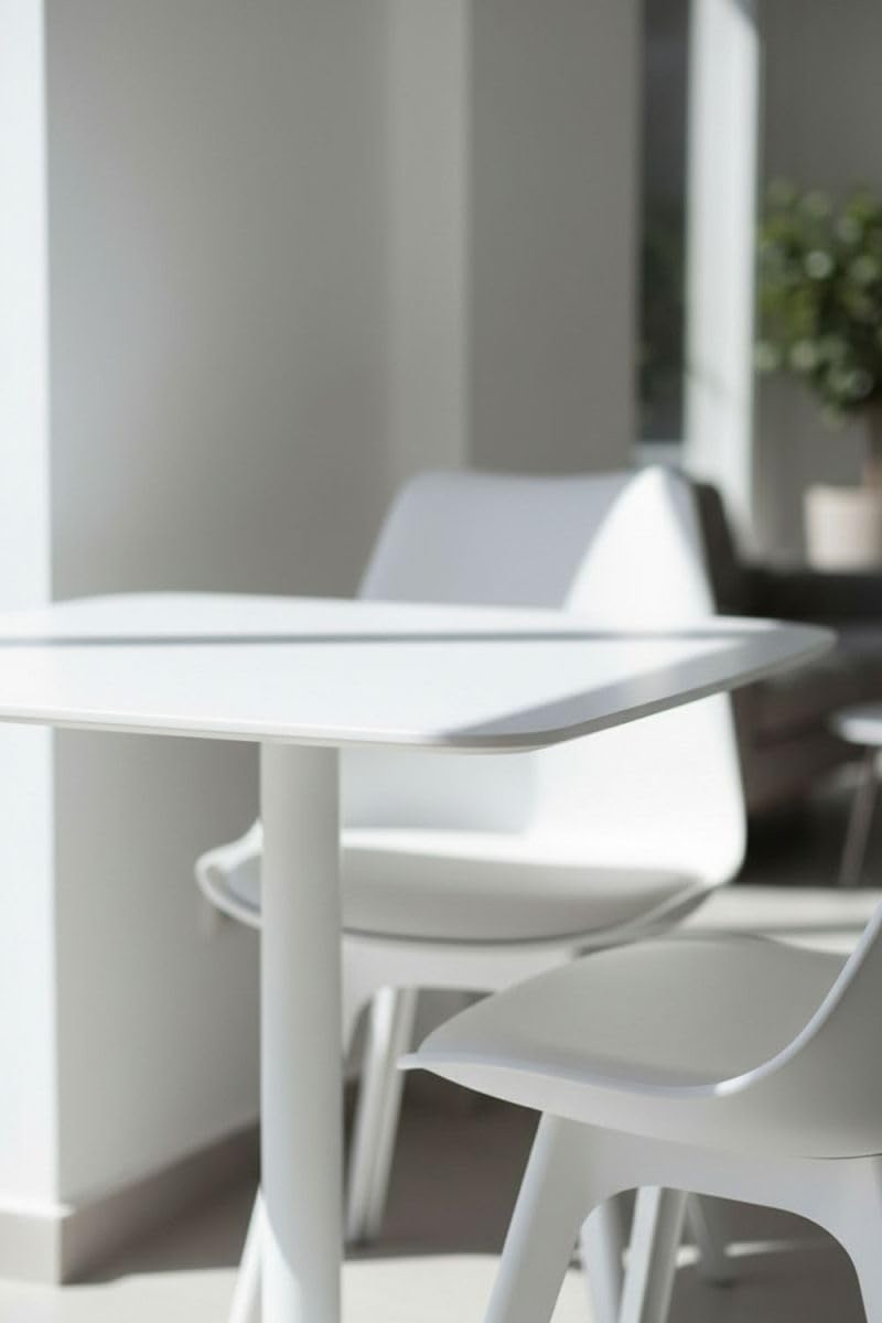 Regalos Miguel - Estilo Nórdico - Mesa Sunset 80 cm - Blanco
