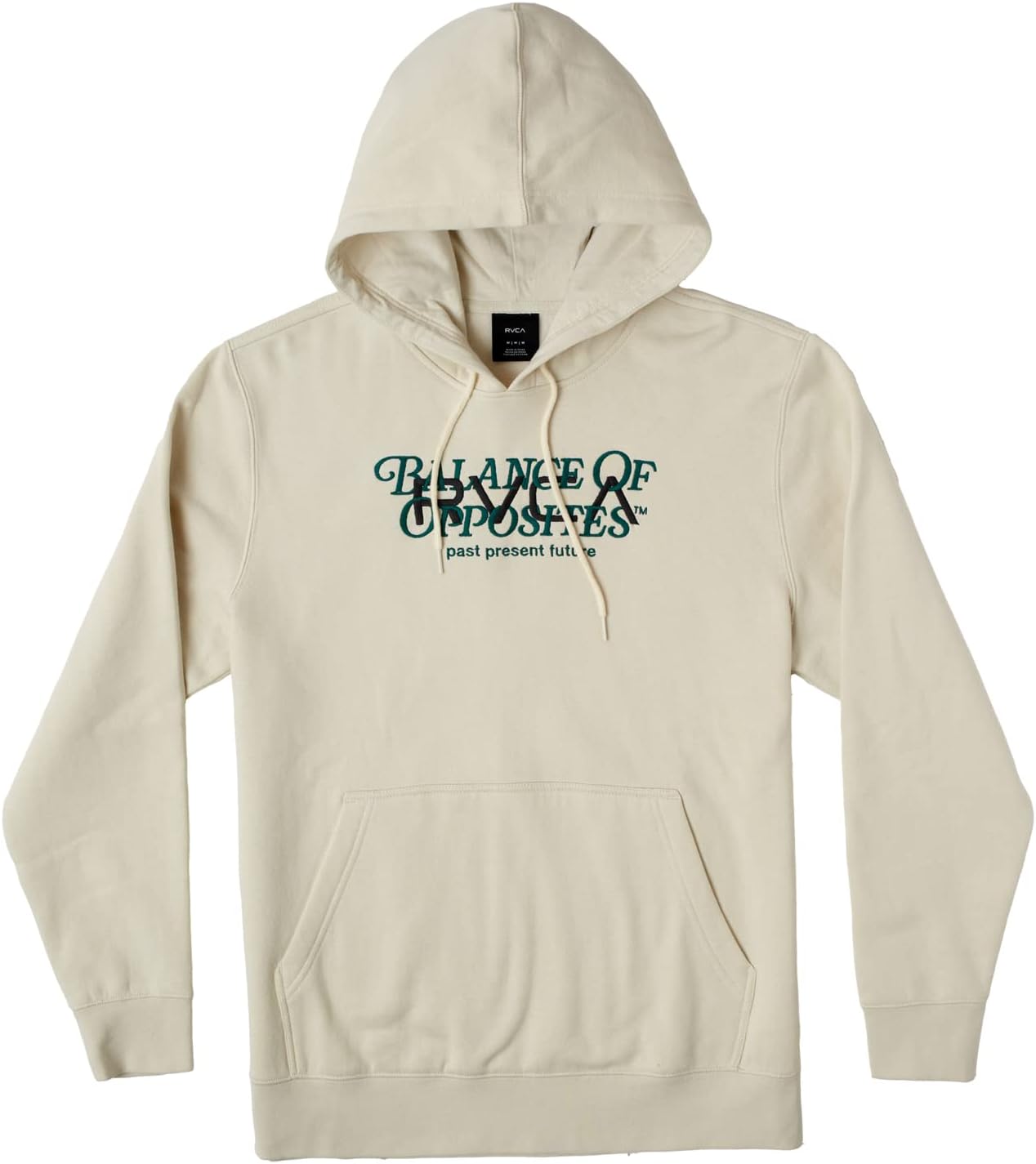 RVCA Men's Pigment Dye Hooded Pullover Fleece