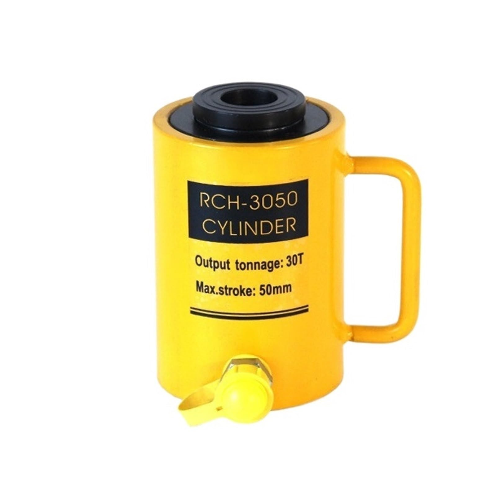 DUOCAI Hydraulic Ram Jack Multi-Section Stroke Hollow Hydraulic Jack RCH 20T-30T Electric Split Cylinder, Heavy-Duty Industrial Lifting Tool(RCH3050)