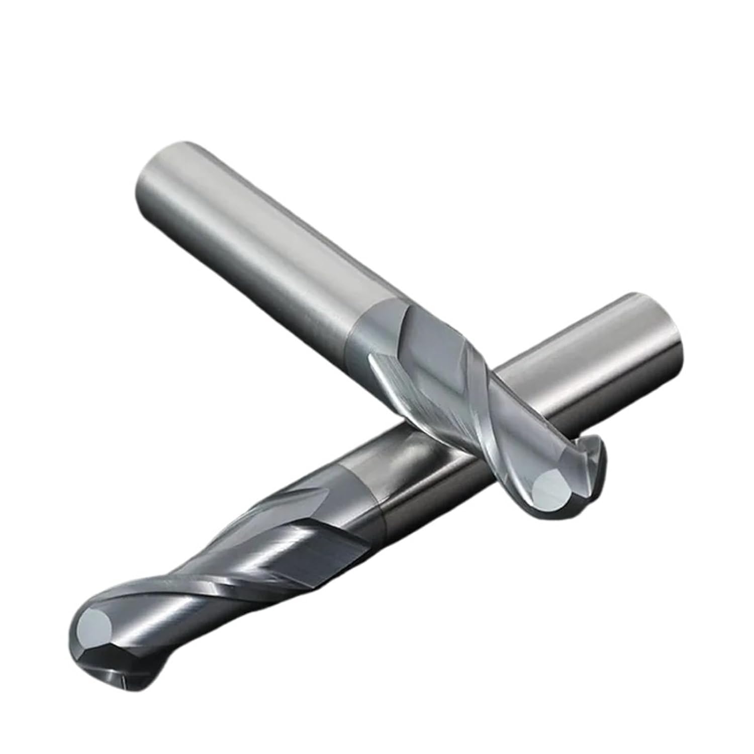 1PCS Ball Nose End Mills HRC50 2 Flute Alloy Carbide Milling Tungsten Steel Milling Cutter End Mill Ball Nose(R4.0x8Dx60L)