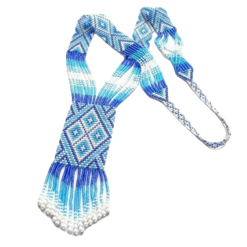 Collier Gerdan ukrainien perles multicolores, un bijou traditionnel chargé d'histoire