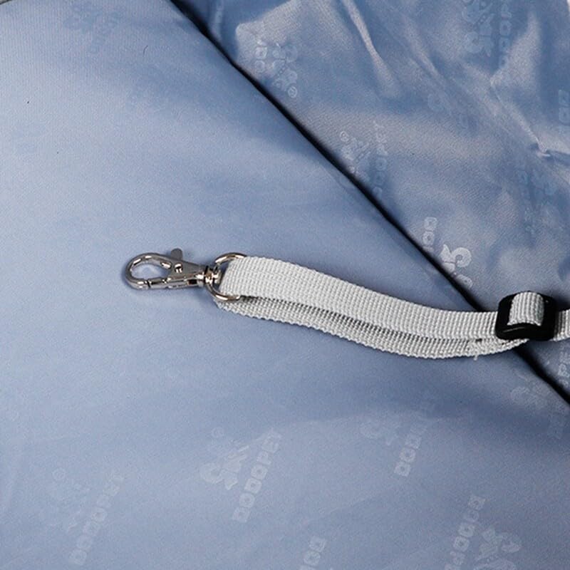 Faltbare Outdoor-Haustier-Tragetasche mit atmungsaktivem Netz, strapazierfähiges Oxford-Gewebe, Katzen-Reisetasche, leichter Hunde-Sitzerhöhung mit dicker Polsterung