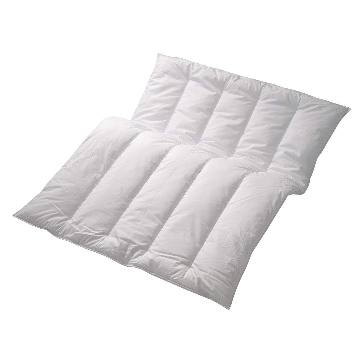 Centa-Star Extra Kinder-Bettset 2-tlg. Aqua-Aktiv, weiß – Größe 100x135 cm (Zudecke 100x135 cm, Kissen 40x60 cm)