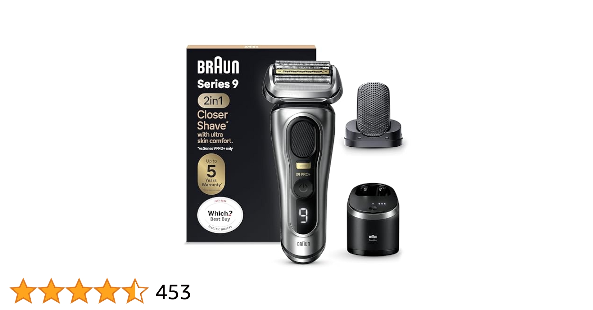 ブラウン BRAUN シリーズ9 PRO➕ ブラウン電気シェーバーシリーズ9 Pro+ シェーバー単体モデル