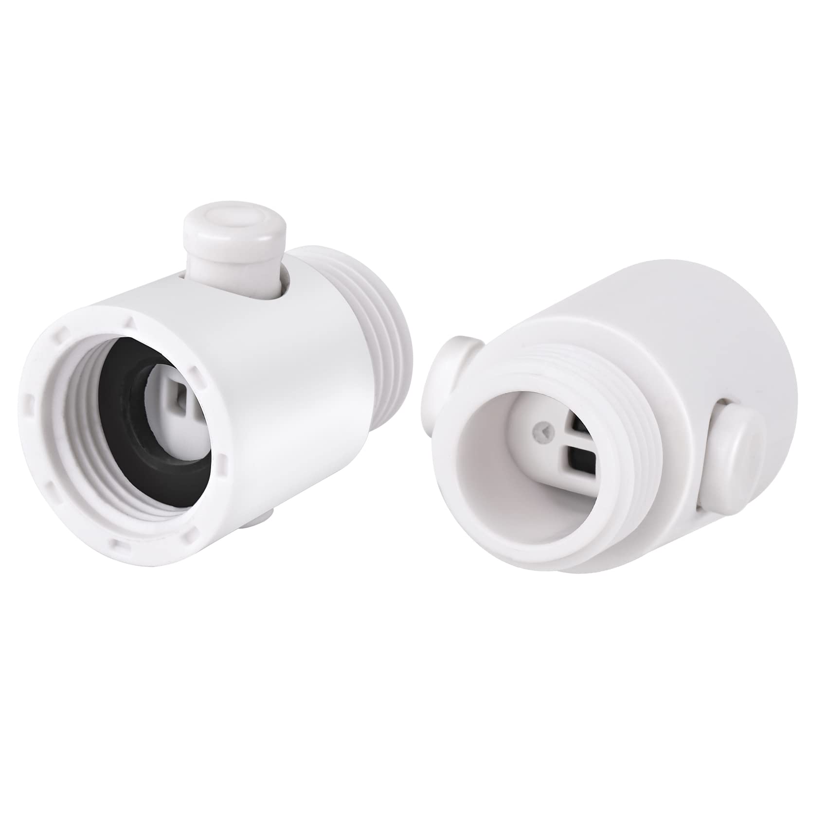 Shower Head Shut Off Valve, Button Type Shower Flow Control Valve with ...