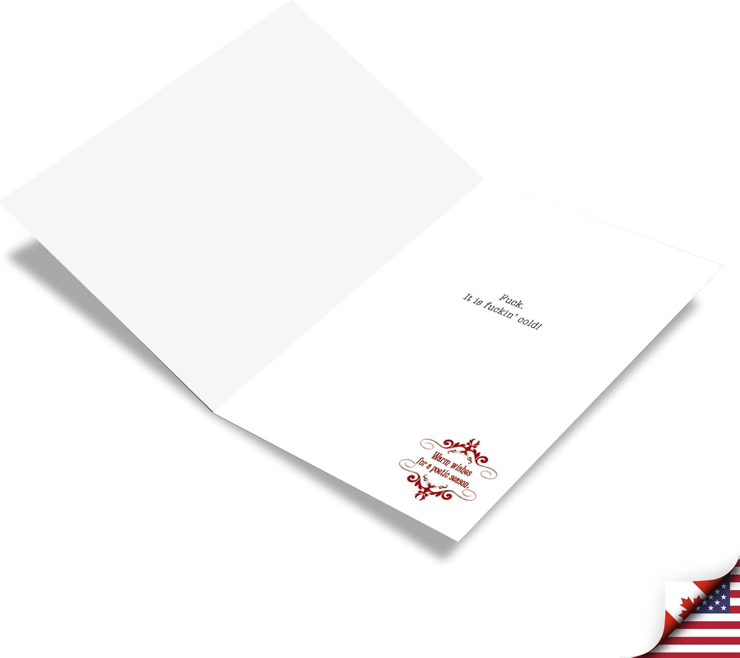 NobleWorks - 12 Vintage Funny Christmas Cards Boxed - Adult Retro Holiday Humor, Notecards with Envelopes (1 Design, 12 Cards) - Christmas Poem B1425
