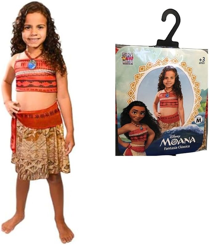 Novabrink - Super Magia Fantasia Moana Clássica TAM G
