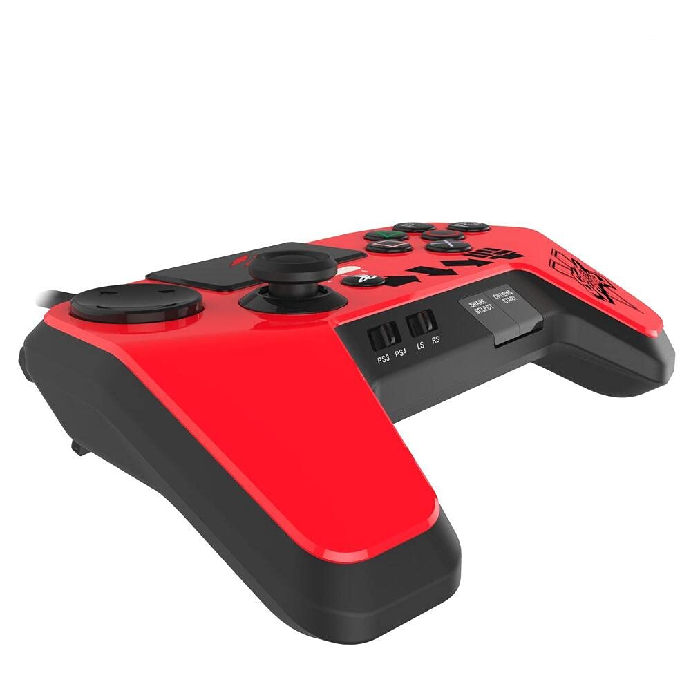 PS4 SFV FightPad PRO A3 Red Ken EU - Red - [Edizione: Regno Unito]