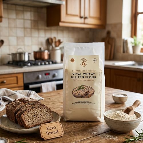 Miniatura 6 de Veggy Duck - Gluten De Trigo 1kg Sin Omg Ideal Para Masas Y La Preparación De Seitán