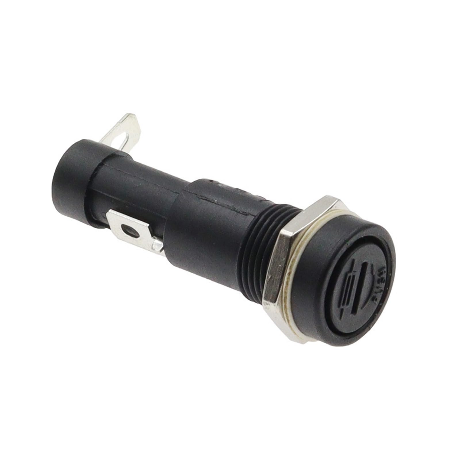 Portafusibles de chasis for montaje en panel R3-9 (5 unidades) for fusibles de vidrio de 6 x 30 mm, 15 A, 250 V, 6 x 30 mm(15A)