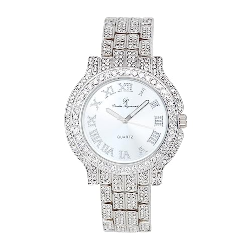 Montre femme diamants CHARLES RAYMOND l'éclat du cristal et l'élégance intemporelle d'un bijou de luxe