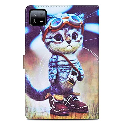 Rostsant Case for Xiaomi Pad 6/Pad 6 Pro 2023 11 Inch PU Leather Sleeve Magnetic Stand Xiaomi Pad 6/Pad 6 Pro 2023 Wallet Tablet Protective Case for Xiaomi Pad 6/Pad 6 Pro 11 Inch - Image 3