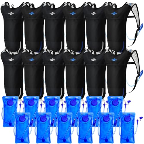 Sweetude Hydration Backpack Set with 2L Water Bladder for Men and...