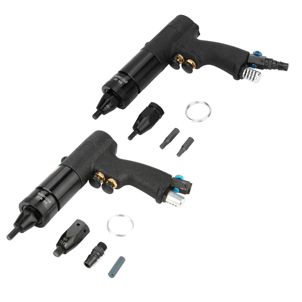 Pistola de remachadora neumática de aire remachadoras sacatuercas automática herramienta de pistola de tuerca remache (M8/M10)