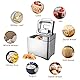 COOCHEER Vollautomatischer Brotbackautomat 710 W - Programmierbar Mit 19 Programmen für Handwerkliche Brot, Glutenfrei, Teig, Kuchen und Marmelade - Silber