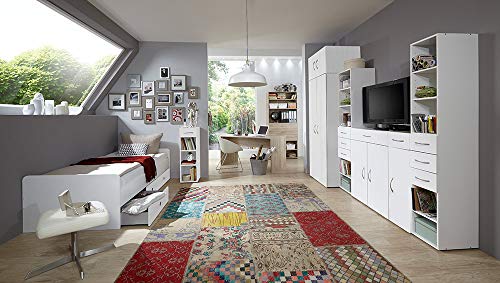 Mehrzweckschrank lifestyle4living in Weiß mit 40 cm Tiefe