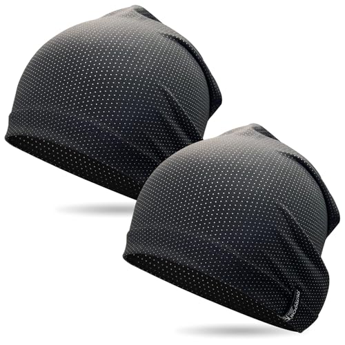 Bonnet de course à pied respirant et léger Outdoor Shaping lot de 2 homme femme