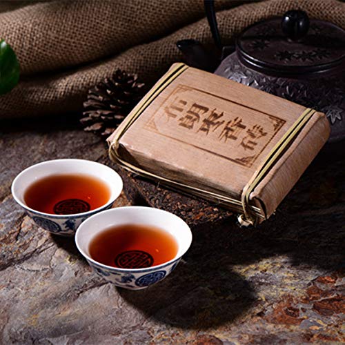 250g (0.55LB) �v�[�A������������g���������������t����Old Pu er tea cooked Pu'er tea brick brown Fragrant brick Menghai Black tea Chinese tea Ripe t