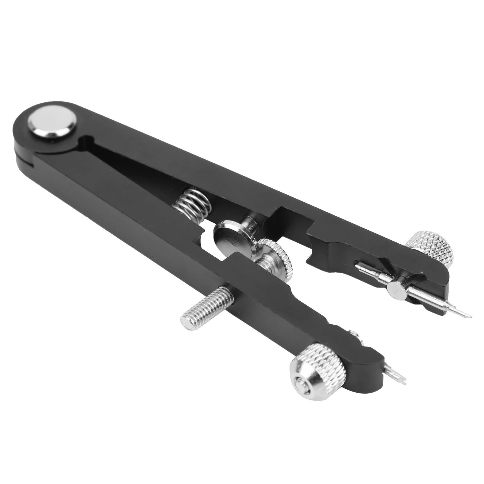 Ejoyous Alicates de Barra de Resorte con Pasadores 6825 Herramienta de Alicates de Barra de Resorte, Herramienta de Pinza para Correas de Reloj (BLACK)