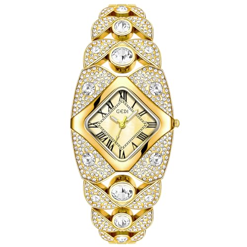Montre de luxe femme chiffres romains CARLIEN idée cadeau idéal