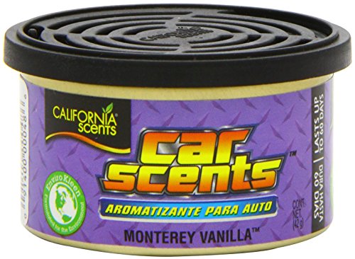 California Car Scents Monterey Vanilla Air Freshener Home Van Office Taxi X 1