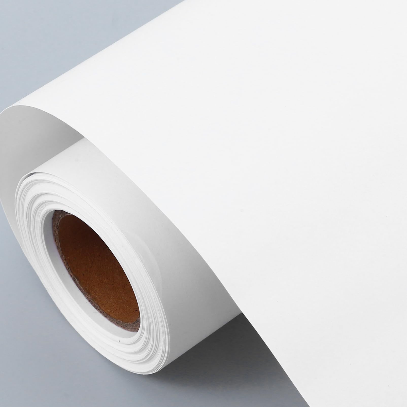 STOBOK Rouleau de Papier à Dessin en Carton Blanc pour Garçon et Filles Adapté au Graffiti L’écriture, pour Écoles et Maternelles