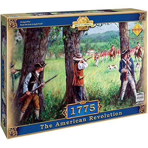 Academy Games | 1775 Rebellion The American Revolution | Board Game Cover