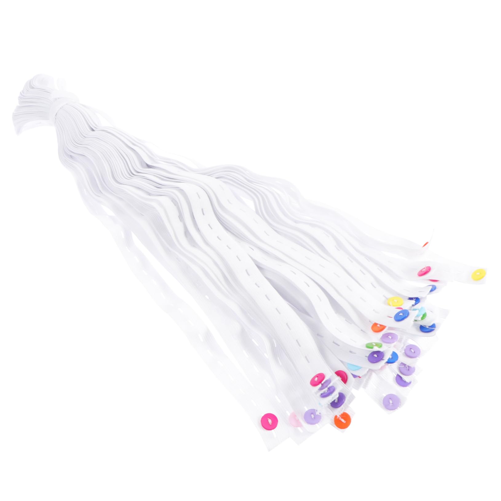 KOMBIUDA Infant Diaper Buckle Comfortable Material 50pcs Reusable Diaper Fixing Buckles for New