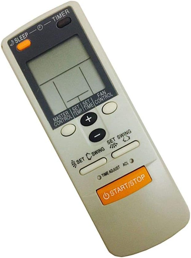 Easy Replacement Remote Control Ft for Fujitsu ASU18C1 ARCG2 AR-JW5 AC A/C Air Conditioner