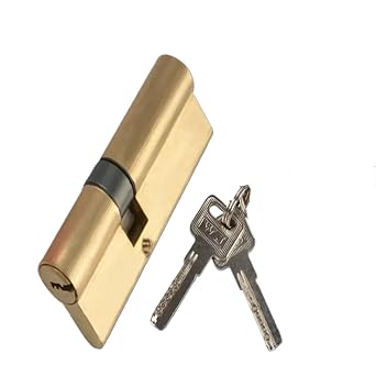 Biased Door Cylinder Lock with AB Key Anti-Theft Brass Entrance Lock for Doors10552.5-52.5