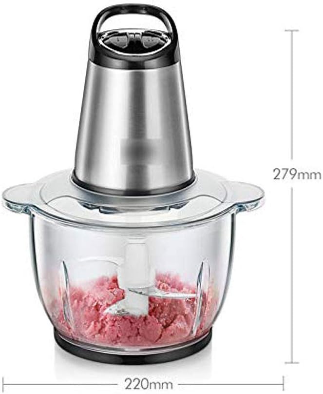 NALIN Stainless Steel Meat Grinder - Household Electric Cooking Stir Garlic Garlic Grinder Small : Home & Kitchen