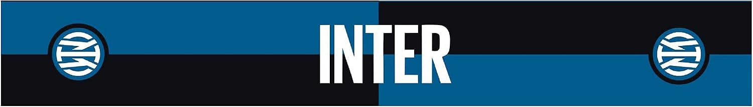 Official Inter. Scarf Model 2021. Official F.C. International Licensed Product. Colour: Black and Blue. 100% Acrylic - Image 3