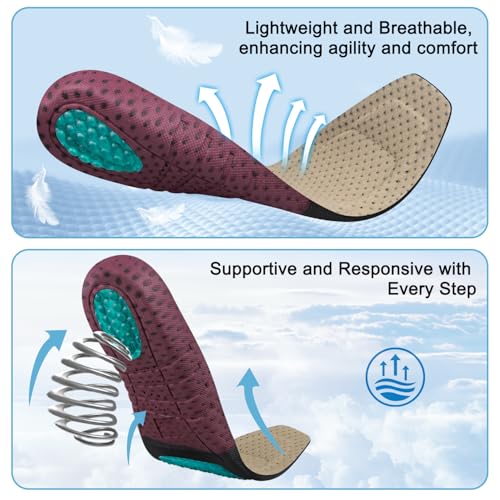 Image of CUNUEN Boot Insoles for Ariat Replacement Inserts Sole